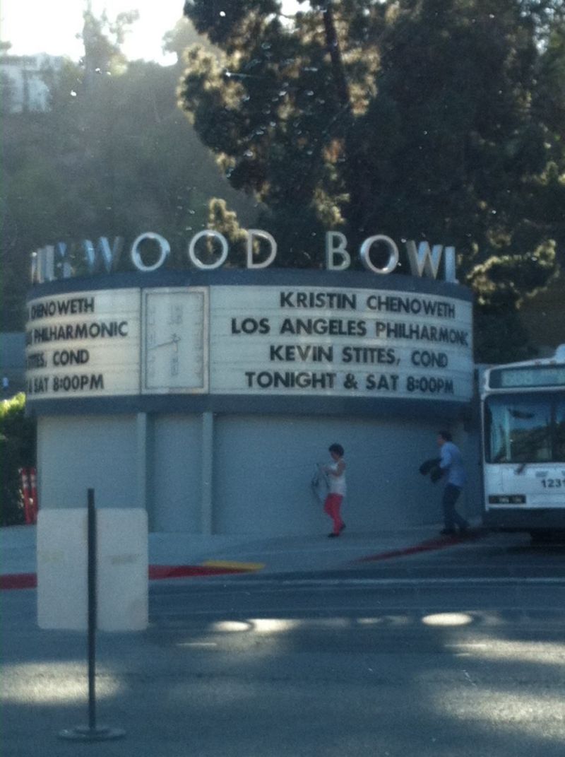 Photo Coverage: Pre-Show and Post-Show with Kristin Chenoweth at The Hollywood Bowl Image