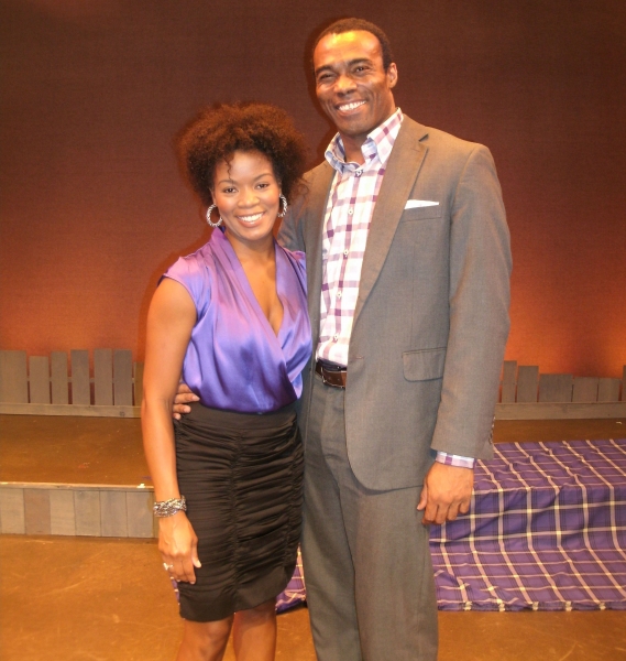 Photo Flash: Cast of Mercury Theater's THE COLOR PURPLE Celebrates Opening Night Image