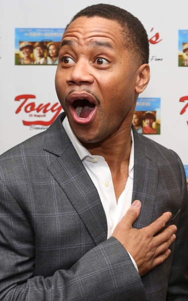 Photo Coverage: Cuba Gooding Jr. Unveils Portrait at Tony Di Napoli's Image