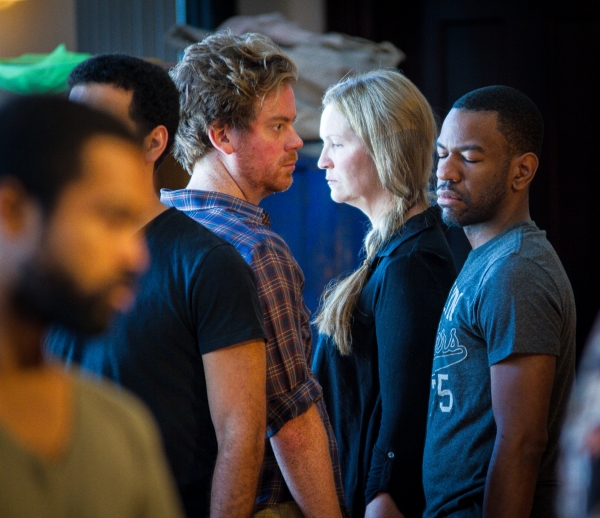 Photo Flash: In Rehearsal for Steppenwolf's Joan Allen-Led THE WHEEL, Begin. 9/12 Image