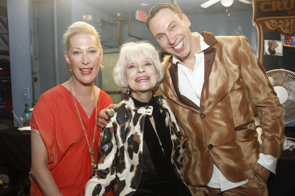 Justin Vivian Bond, Carol Channing and Daniel Nardicio Photo