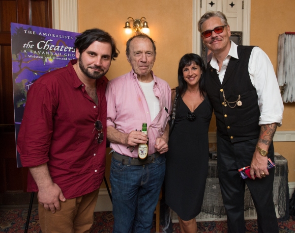 Photo Flash: The Amoralists Celebrate THE CHEATERS CLUB Opening Night Image