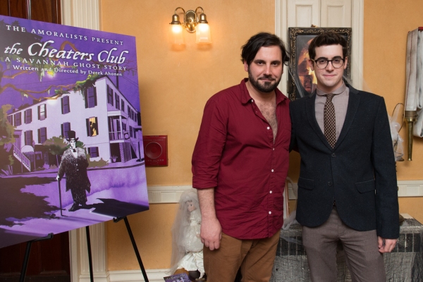 Photo Flash: The Amoralists Celebrate THE CHEATERS CLUB Opening Night Image