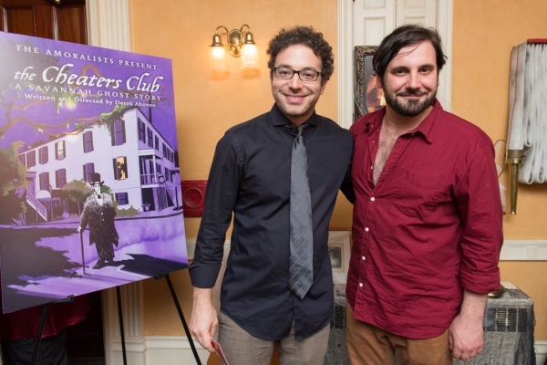 Photo Flash: The Amoralists Celebrate THE CHEATERS CLUB Opening Night Image