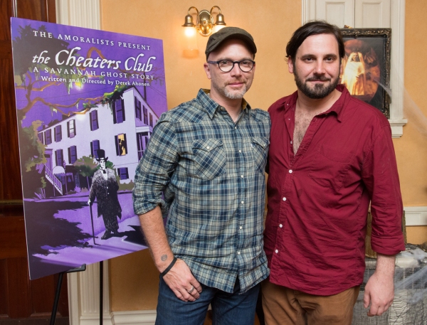 Photo Flash: The Amoralists Celebrate THE CHEATERS CLUB Opening Night Image