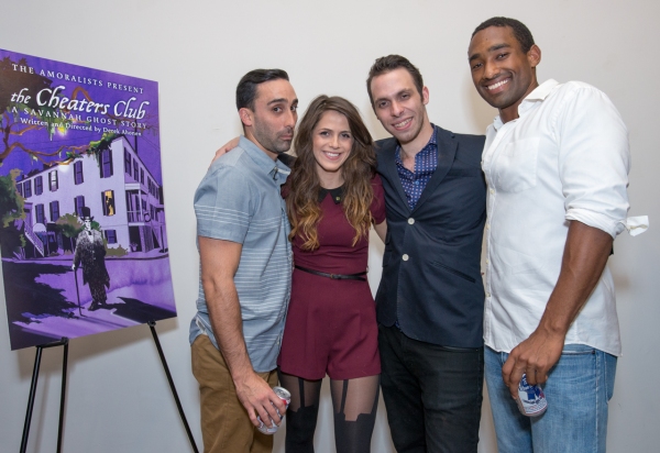 Photo Flash: The Amoralists Celebrate THE CHEATERS CLUB Opening Night Image