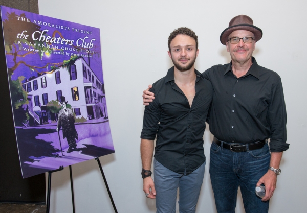 Photo Flash: The Amoralists Celebrate THE CHEATERS CLUB Opening Night Image
