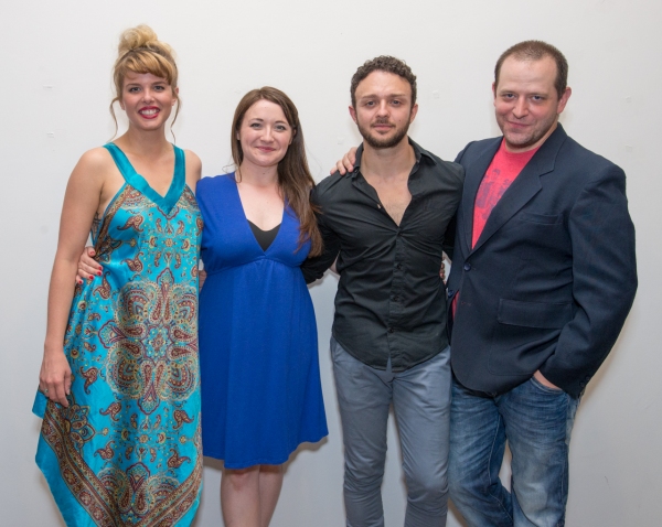 Photo Flash: The Amoralists Celebrate THE CHEATERS CLUB Opening Night Image