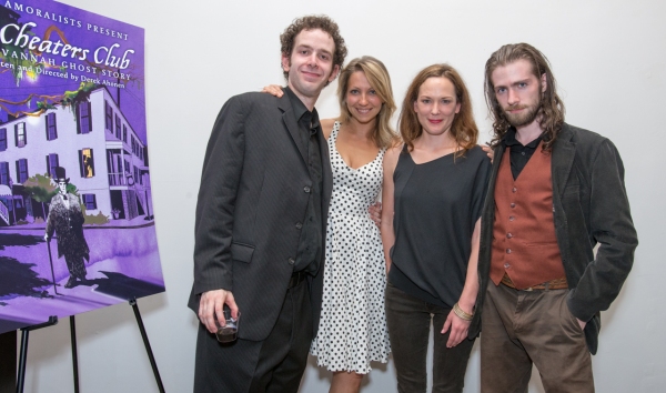 Photo Flash: The Amoralists Celebrate THE CHEATERS CLUB Opening Night Image