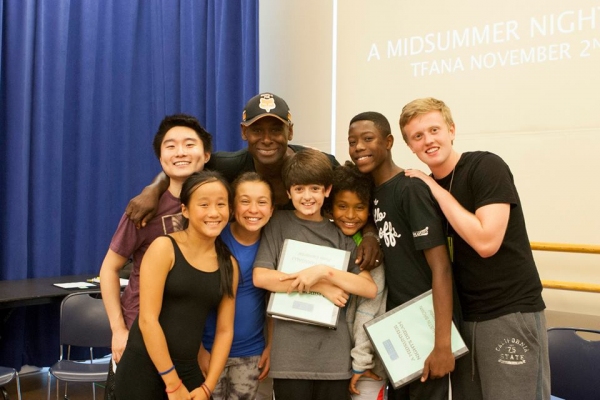 Photo Flash: In Rehearsal with TFANA's A MIDSUMMER NIGHT'S DREAM, Directed by Julie Taymor Image