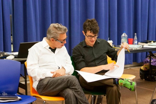 Oscar winner Elliot Goldenthal (Composer) and Jonathan Mastro (Music Supervisor) Photo