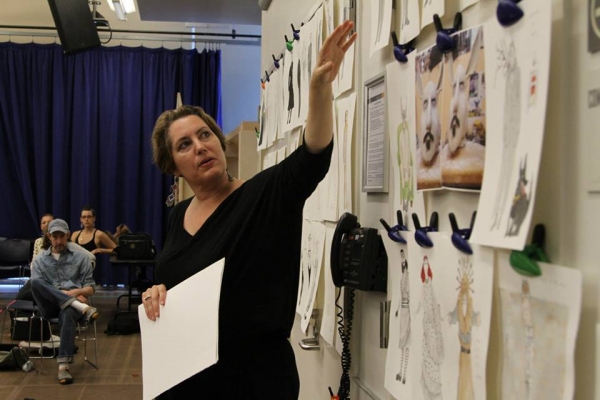 Photo Flash: In Rehearsal with TFANA's A MIDSUMMER NIGHT'S DREAM, Directed by Julie Taymor Image