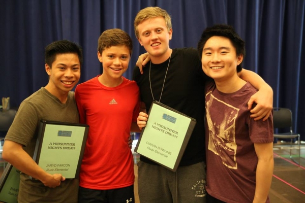 Photo Flash: In Rehearsal with TFANA's A MIDSUMMER NIGHT'S DREAM, Directed by Julie Taymor Image