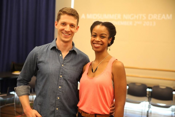 Photo Flash: In Rehearsal with TFANA's A MIDSUMMER NIGHT'S DREAM, Directed by Julie Taymor Image
