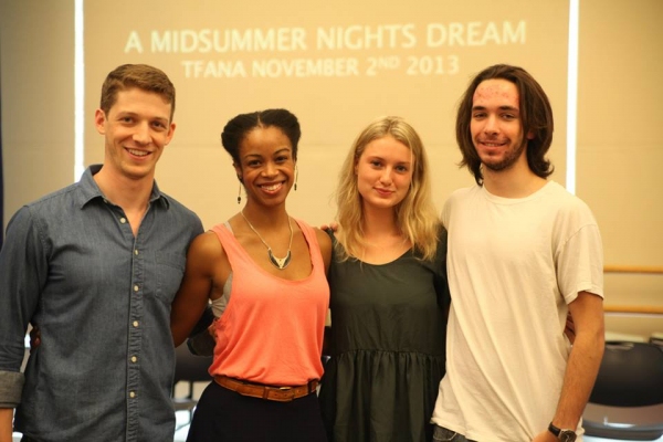 Photo Flash: In Rehearsal with TFANA's A MIDSUMMER NIGHT'S DREAM, Directed by Julie Taymor Image