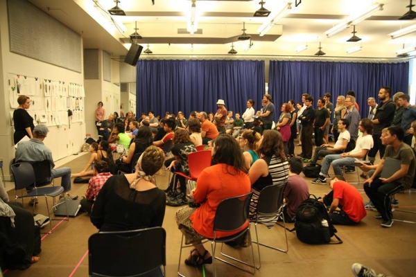 Photo Flash: In Rehearsal with TFANA's A MIDSUMMER NIGHT'S DREAM, Directed by Julie Taymor Image