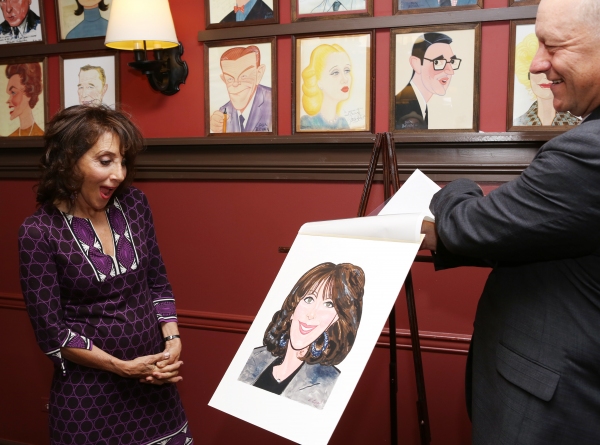 Photo Coverage: PIPPIN's Andrea Martin Unveils Caricature at Sardi's! Image