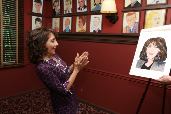 Photo Coverage: PIPPIN's Andrea Martin Unveils Caricature at Sardi's!  Image