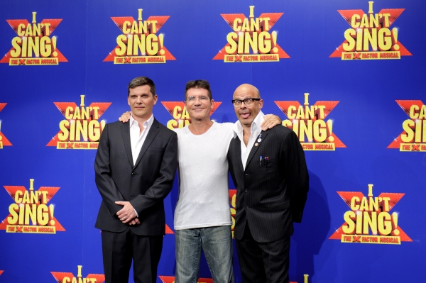 Photo Flash: Simon Cowell and X Factor Musical Leads Meet the Press! Image