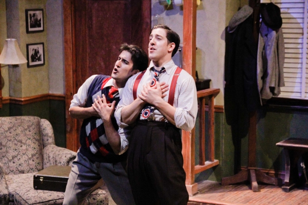Photo Flash: First Look at Adrian Aguilar and Alexander Aguilar in Porchlight's DOUBLE TROUBLE Image