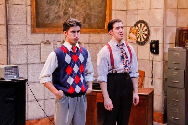 Photo Flash: First Look at Adrian Aguilar and Alexander Aguilar in Porchlight's DOUBLE TROUBLE Image
