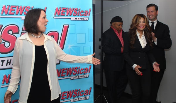 Photo Coverage: La Toya Jackson Joins Cast of  NEWSICAL! 
