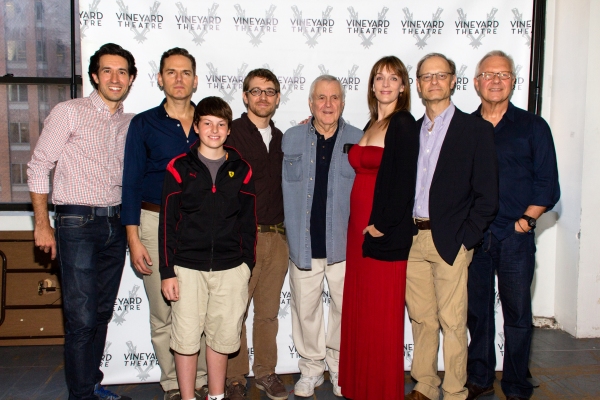 Photo Coverage: David Hyde Pierce, Julia Murney & the Cast of Vineyard Theatre's THE LANDING Meet the Press!  Image