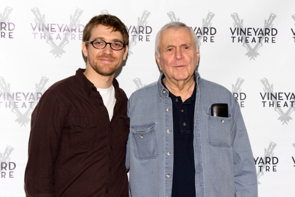 Photo Coverage: David Hyde Pierce, Julia Murney & the Cast of Vineyard Theatre's THE LANDING Meet the Press!  Image