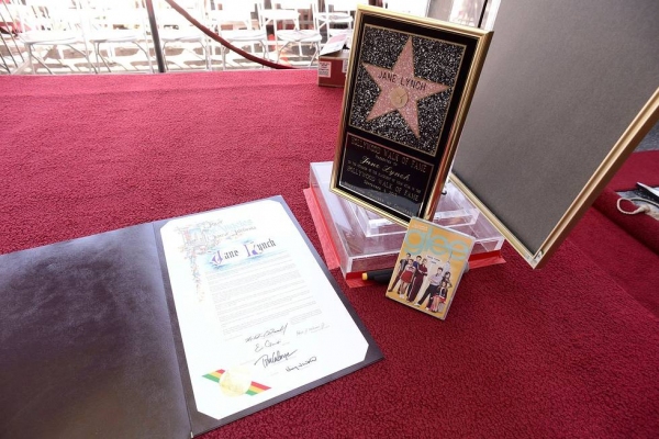 Jane Lynch''s Star on the Hollywood Walk of Fame Photo