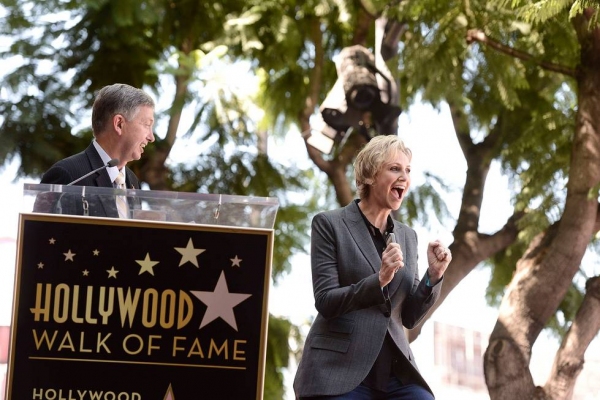 Jane Lynch receives Hollywood Walk of Fame Star Photo