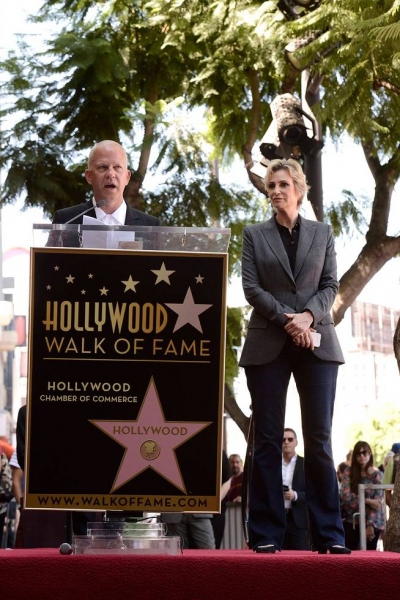 Photo Flash: GLEE's Jane Lynch Receives Star on Hollywood Walk of Fame 