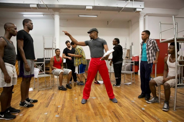 Photo Flash: In Rehearsal for Young Vic's THE SCOTTSBORO BOYS with Colman Domingo, Forrest McClendon & More Image