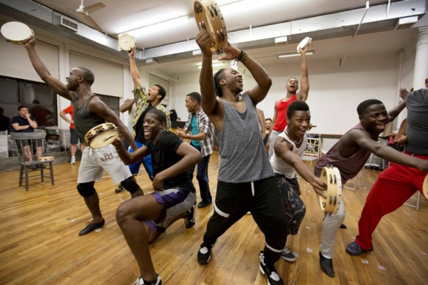 Photo Flash: In Rehearsal for Young Vic's THE SCOTTSBORO BOYS with Colman Domingo, Forrest McClendon & More Image