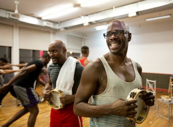 Photo Flash: In Rehearsal for Young Vic's THE SCOTTSBORO BOYS with Colman Domingo, Forrest McClendon & More Image