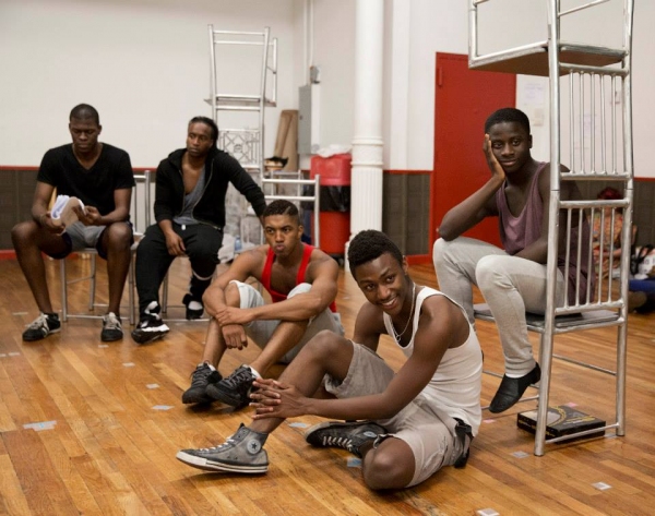 Photo Flash: In Rehearsal for Young Vic's THE SCOTTSBORO BOYS with Colman Domingo, Forrest McClendon & More Image