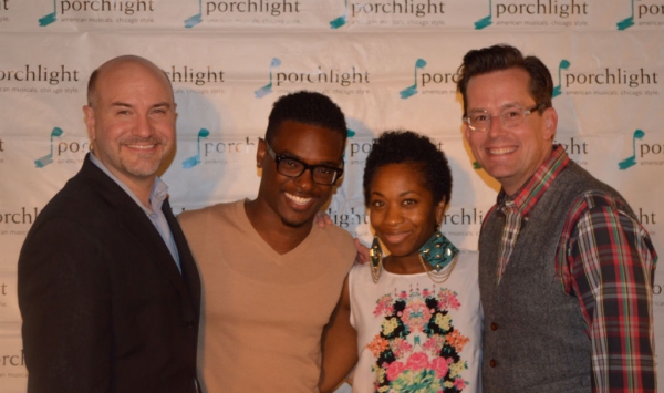 Photo Flash: First Look at Opening Night of Porchlight's DOUBLE TROUBLE Image