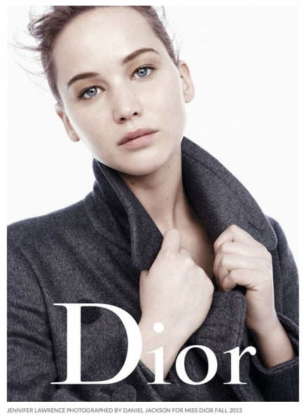 Photo Coverage: Jennifer Lawrence's Miss Dior Ads 