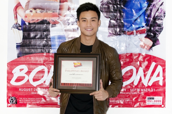 Photo Coverage: Eugene Domingo, Edgar Allan Guzman Accept BWW Awards Image