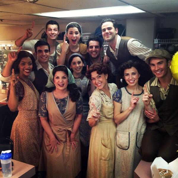 Photo Flash: Saturday Intermission Pics, September 7 - Part 2 - EVITA National Tour Posts First SIP; Plus MATILDA's Jill Paice, Laura Osnes & More! Image