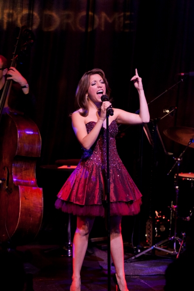 Photo Flash: Christina Bianco Performs at the London Hippodrome 