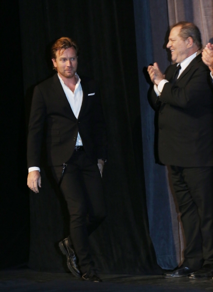 Ewan McGregor and Harvey Weinstein  Photo