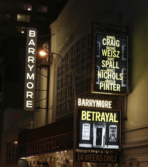 BETRAYAL- Barrymore Theatre. Photo Credit: Walter McBride Photo