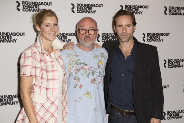 Charlotte Parry, Lindsay Posner and Alessandro Nivola Photo