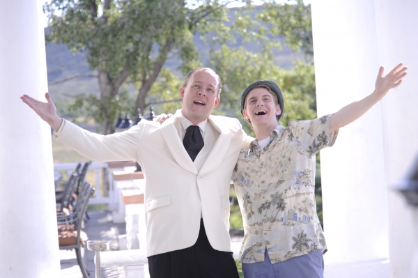 Photo Flash: Promo Shots for Town Hall Arts Center's DIRTY ROTTEN SCOUNDRELS, Begin. 9/13 