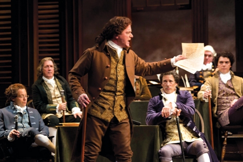 Photo Flash: First Look at Brandon Dahlquist, Andrew Boyer, Bernie Yvon and More in A.C.T.'s 1776 