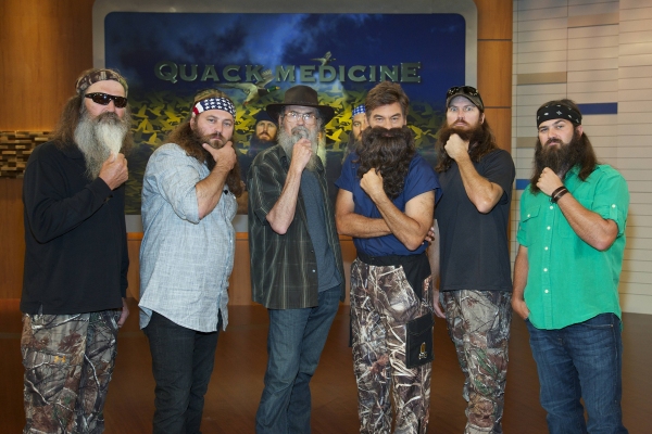 Cast of DUCK DYNASTY, Dr. Oz Photo