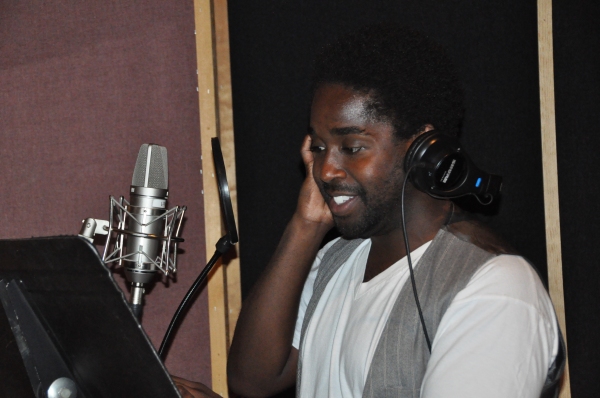 Exclusive Photo Coverage: In the Recording Studio with The Broadway Boys for Carols For A Cure!  Image