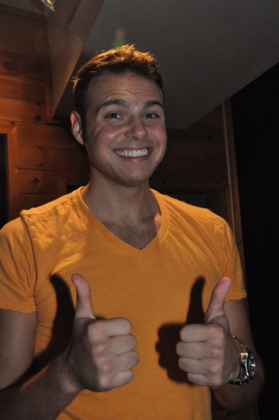 Exclusive Photo Coverage: In the Recording Studio with The Broadway Boys for Carols For A Cure!  Image