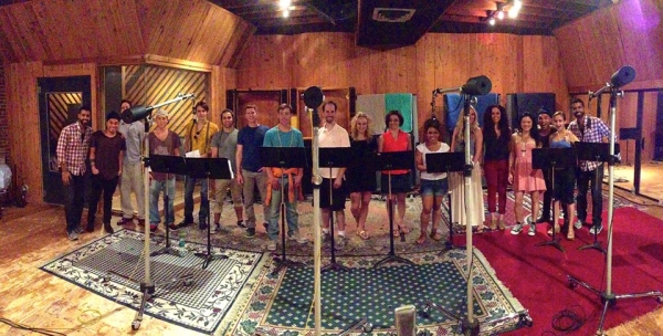 Exclusive Photo Coverage: Reeve Carney, Rebecca Faulkenberry & SPIDER-MAN Cast Sing Carols For A Cure  Image