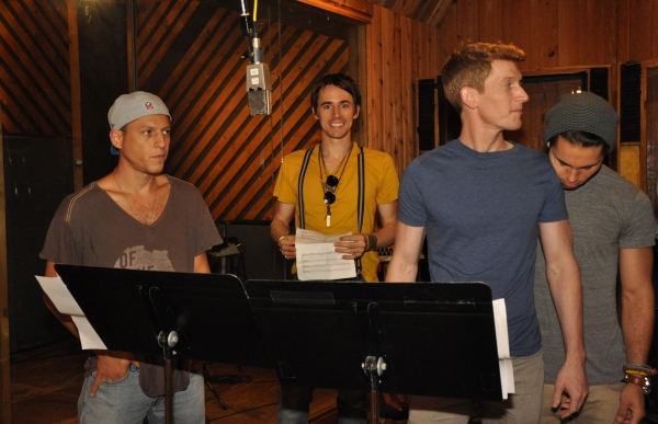 Exclusive Photo Coverage: Reeve Carney, Rebecca Faulkenberry & SPIDER-MAN Cast Sing Carols For A Cure  Image